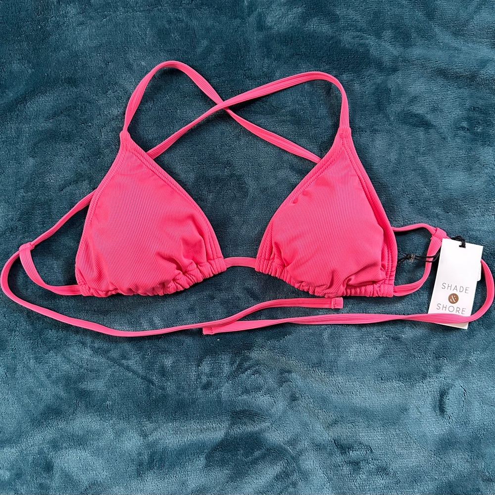 Shade & Shore Coral Triangle Bikini Top